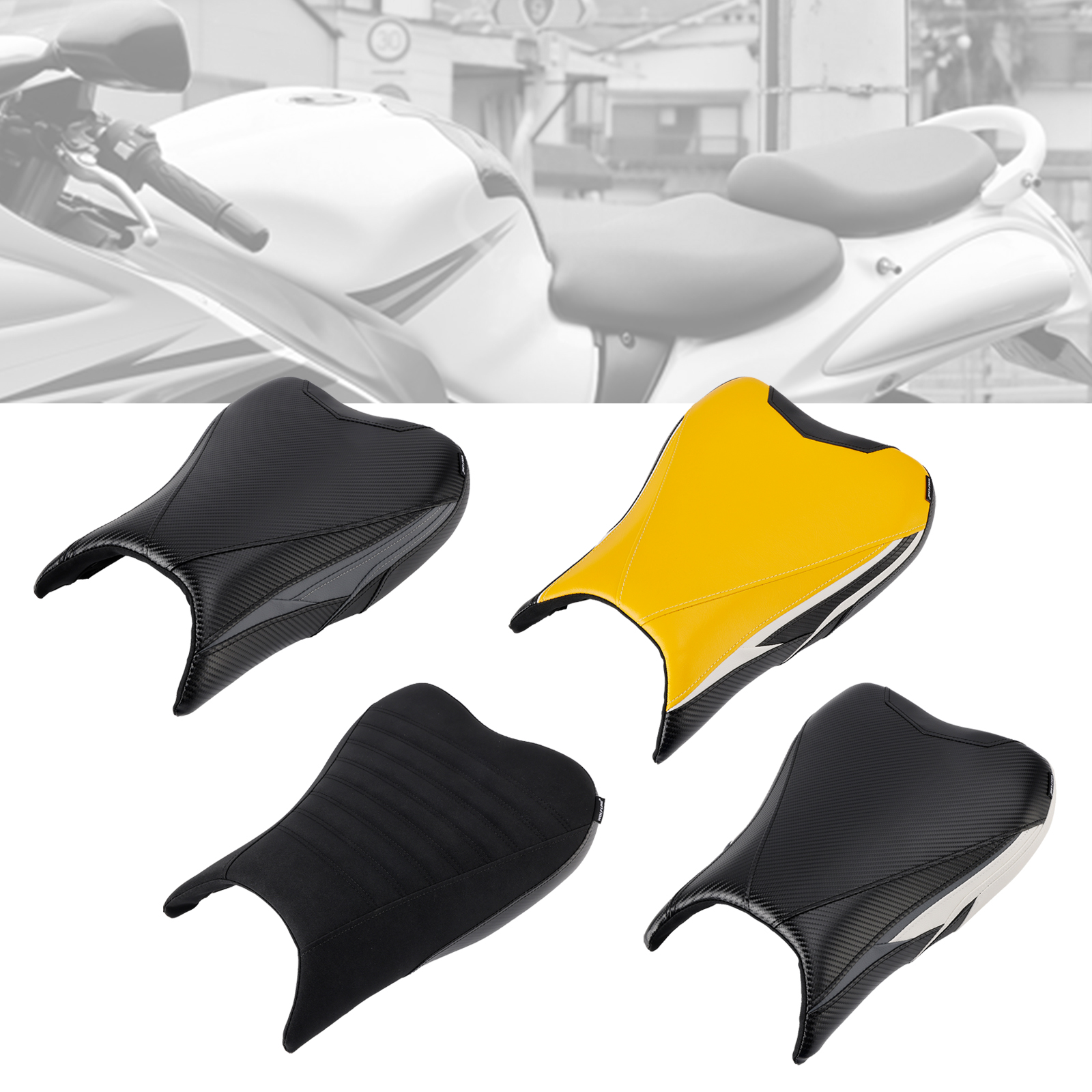 Suzuki Hayabusa 1300 22-24專用改裝造型前坐墊-極限超快感