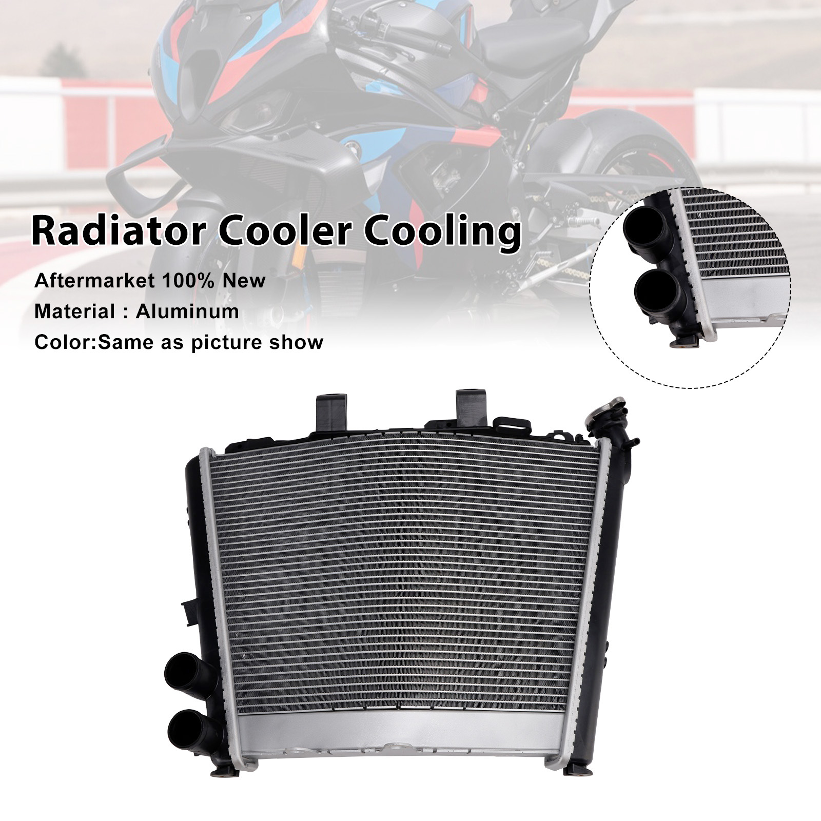 適用於 BMW S1000R M1000RR S1000RR 2019-2025 水箱散熱器-極限超快感