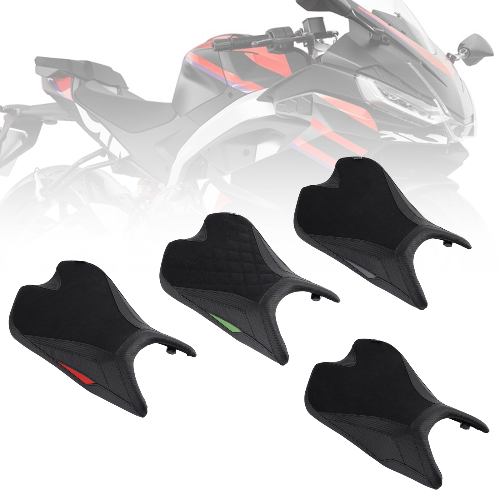 Aprilia Rs457 Rs 457 24-25專用改裝造型前坐墊（降低款）-極限超快感