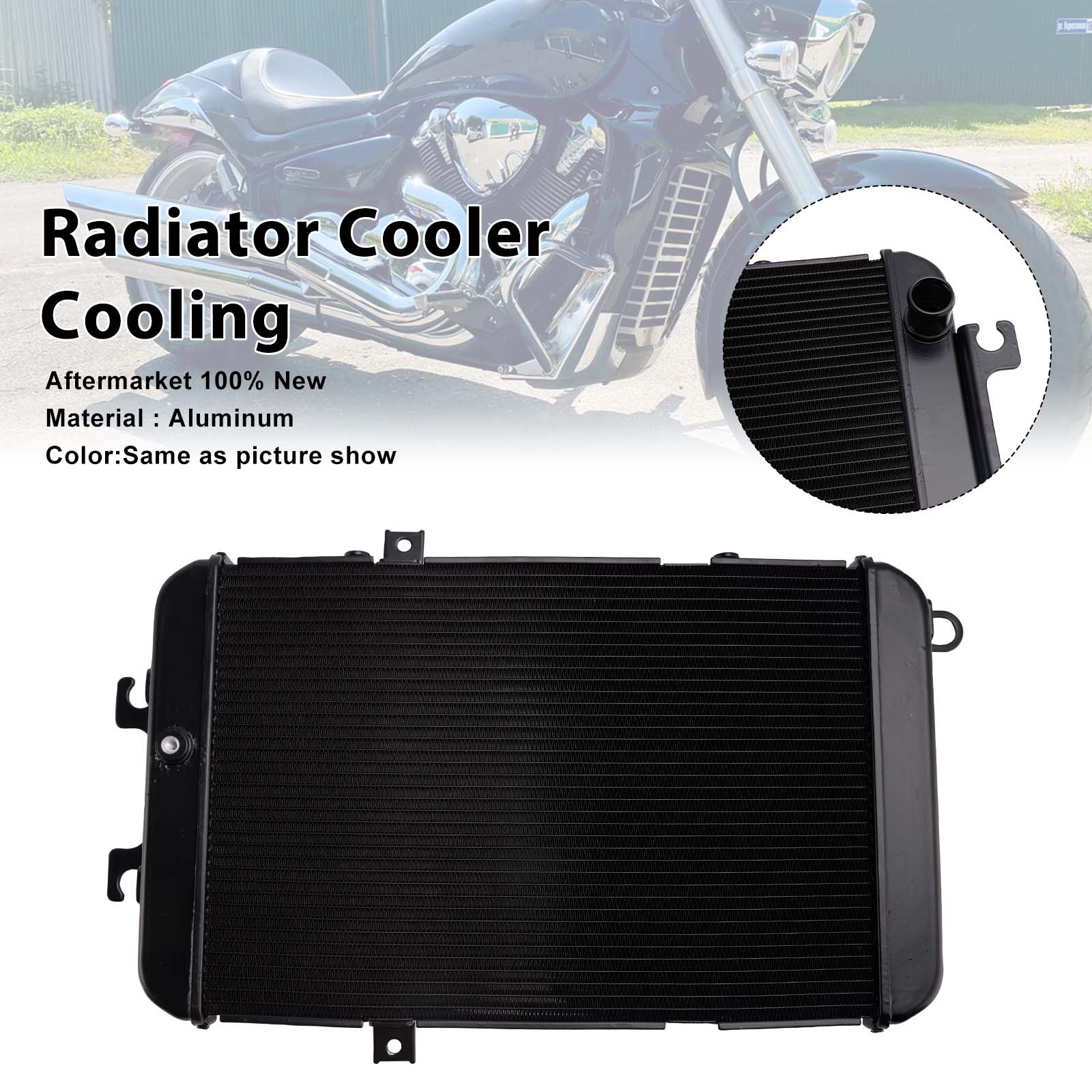 適用於 Suzuki M109R VZR1800 Boulevard 1800 2006-2024水箱散熱器-極限超快感