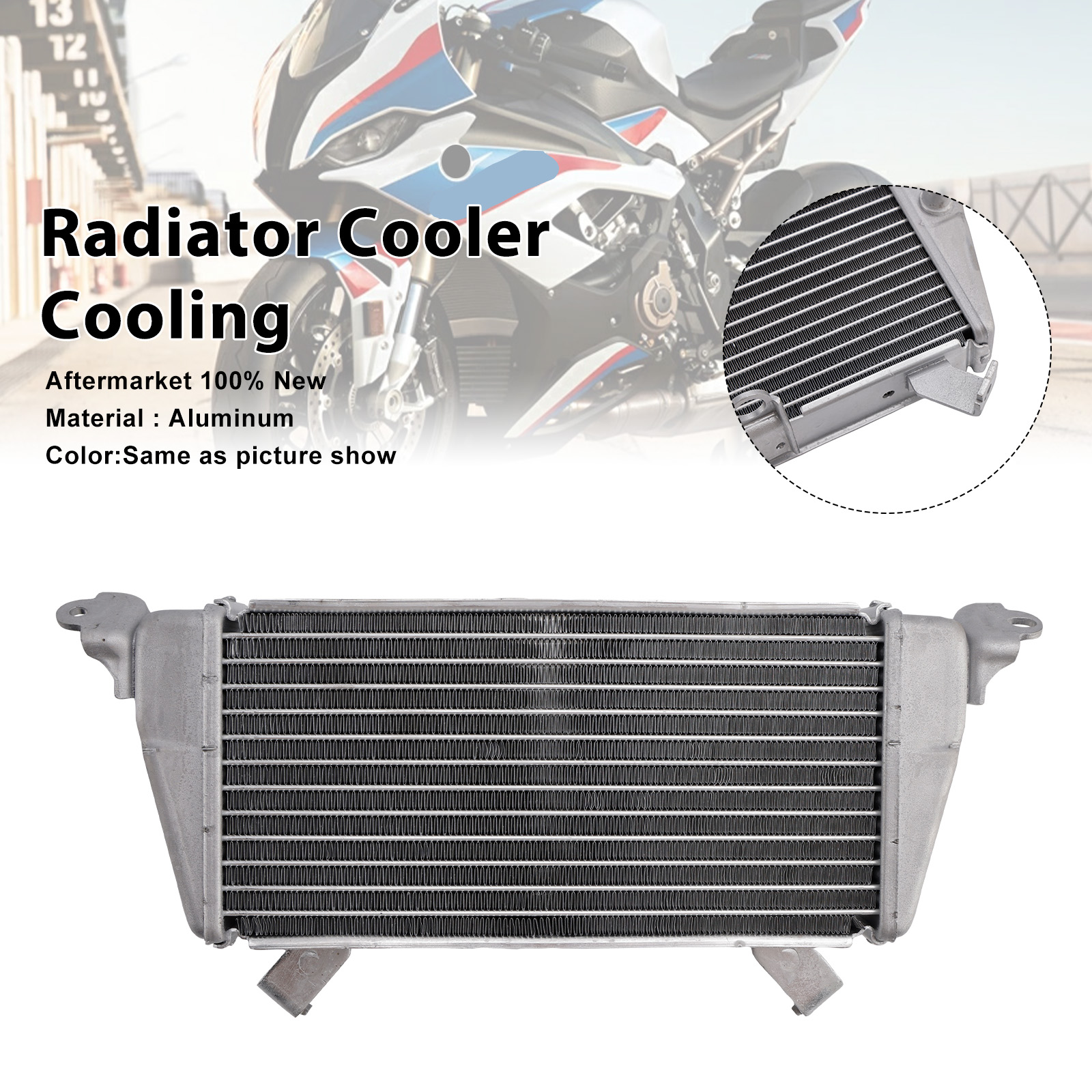 適用於 BMW S1000R M1000RR 21-25 S1000RR 19-25 水箱散熱器-極限超快感