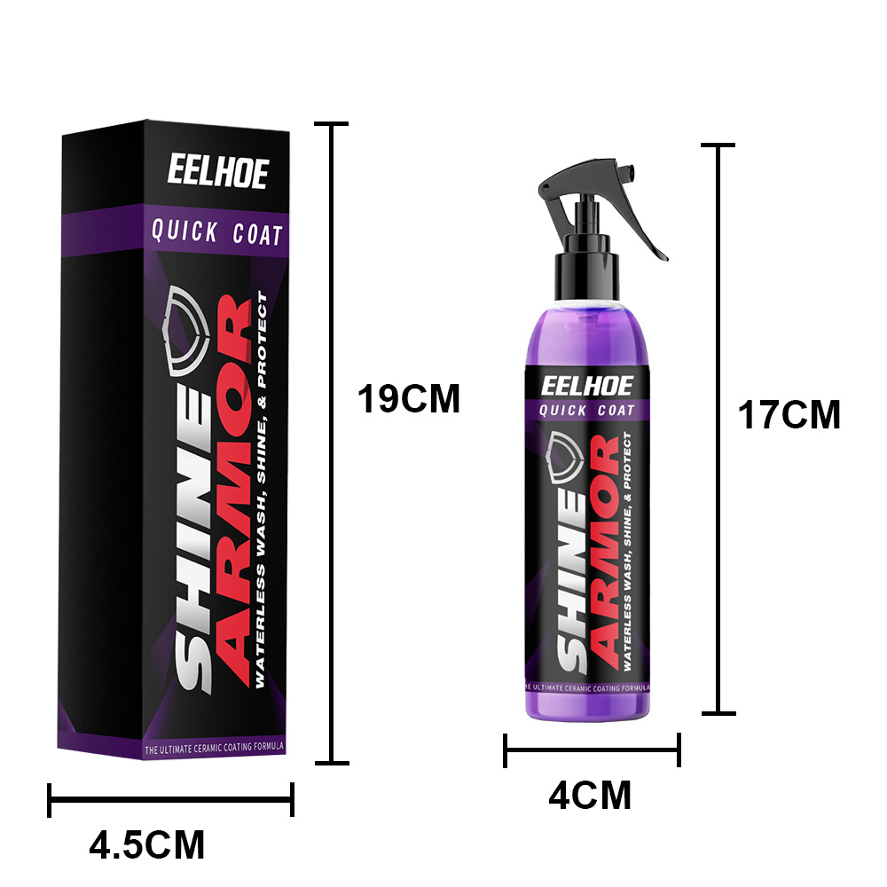 SHINE ARMOR Ceramic Car Wash Fortify Quick Coat Polish & Sealer