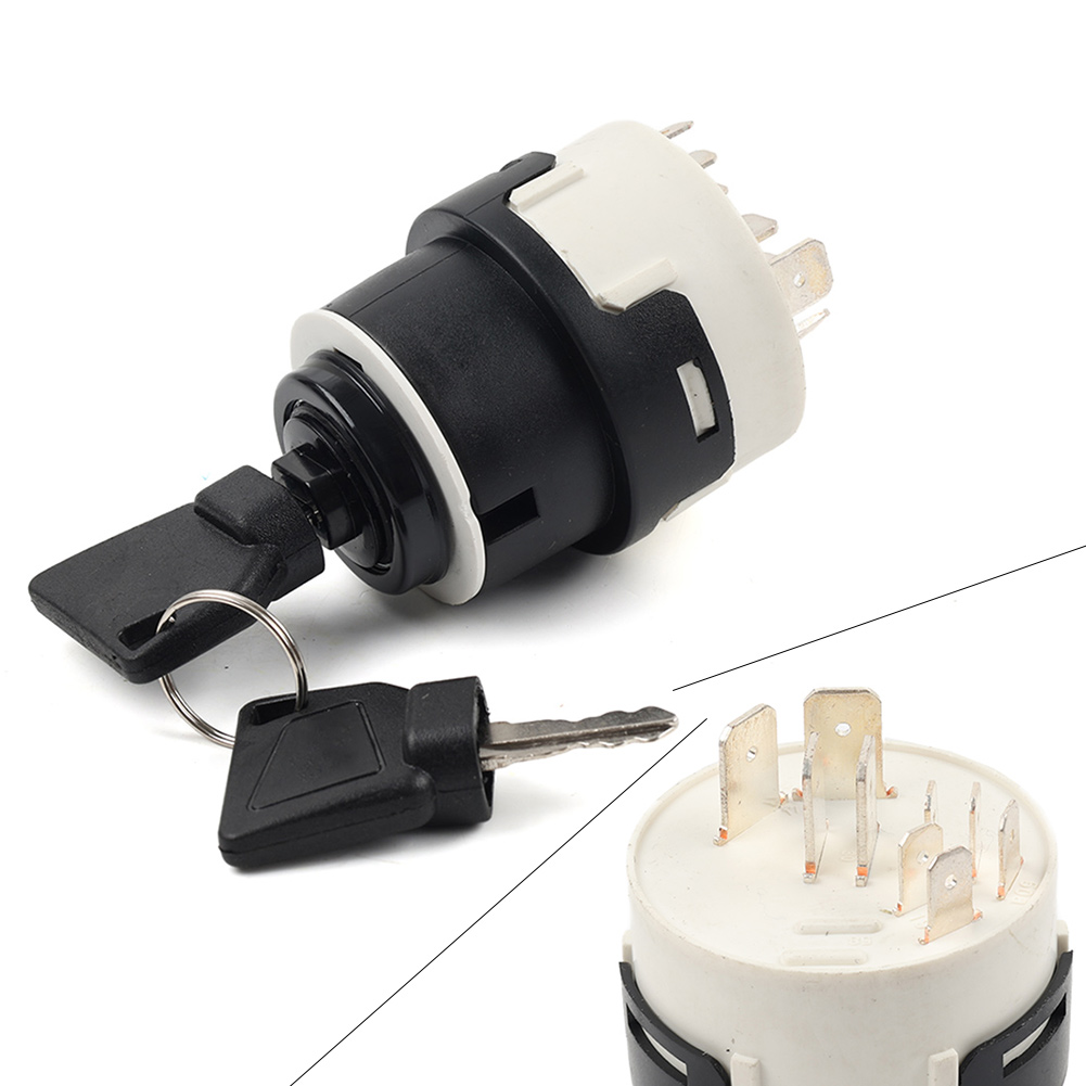 New Ignition Switch 701/80184 For JCB New Holland With 2 Keys