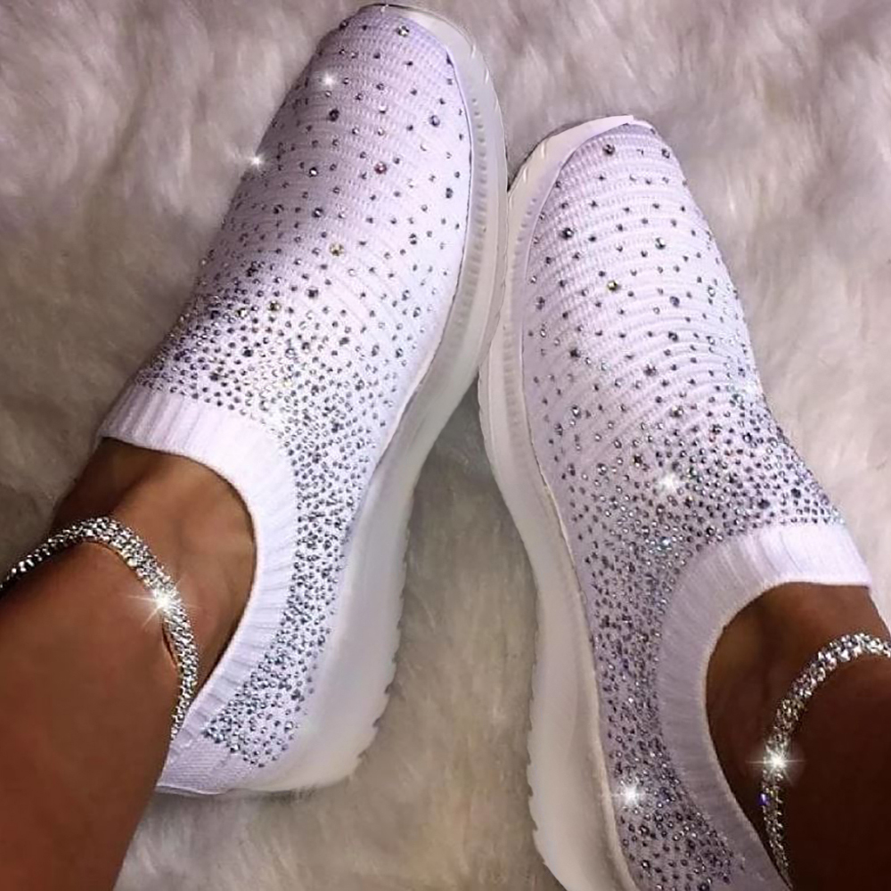 sparkly bottom shoes