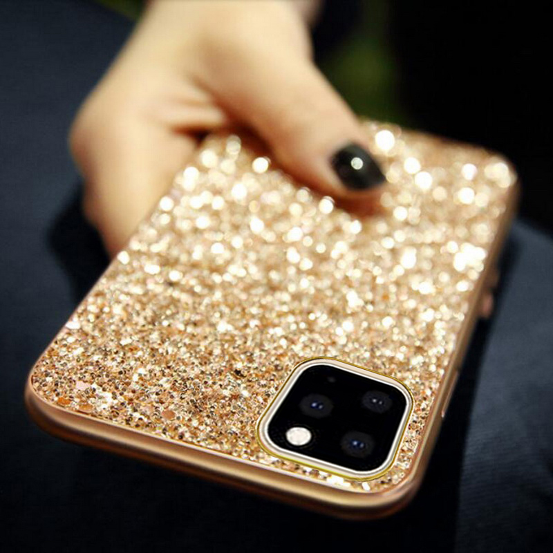 Bling Glitter Diamond Sparkle Hard Case Cover For Iphone 11 12 Pro Max Xs Max Xr Ebay