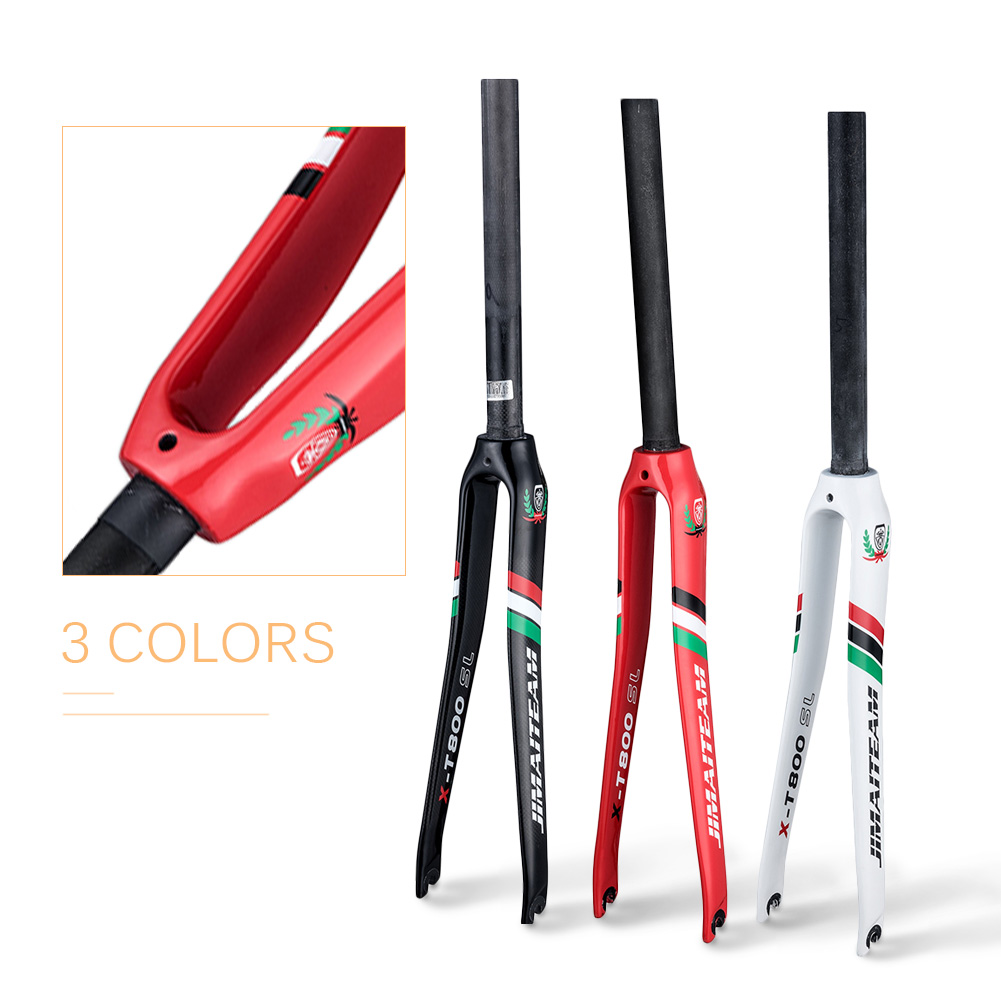 300mm Full Carbon Fork JIMAITEAM Rigid Mountain Road MTB Bicycle