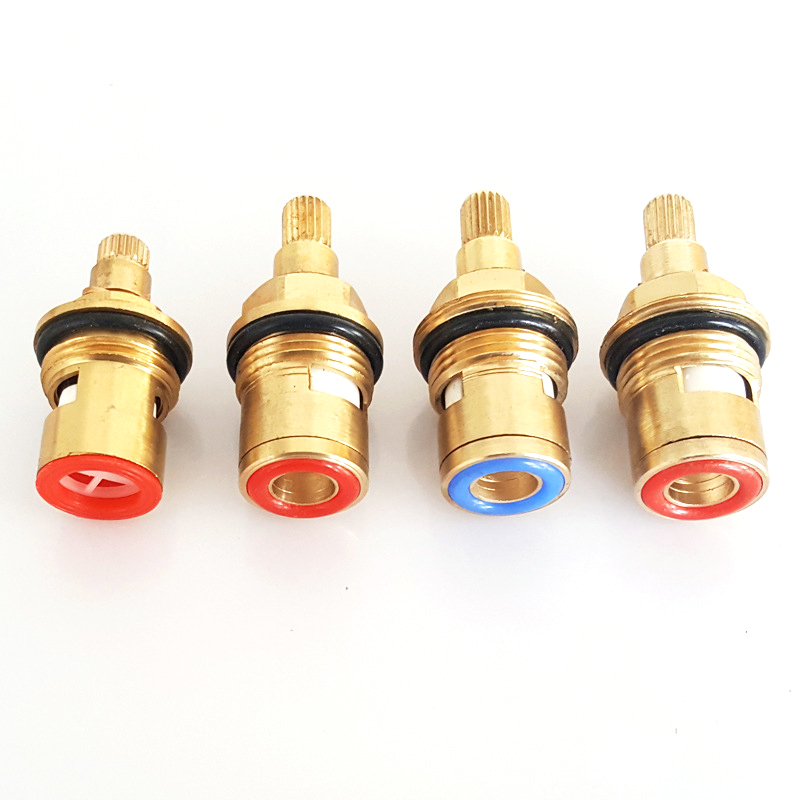 Hahnoberteil 1/2 Zoll messing blank Oberteil Wasserhahn Ventileinsatz