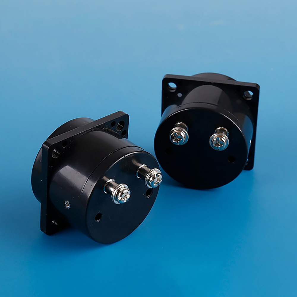 3 300V 300A DC Analog Einbau Messinstrument , Rund Voltmeter