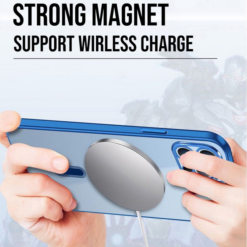 Magnetische Fall Iphone 15 14 13 12 Pro Pro Max Stoßfest - Temu
