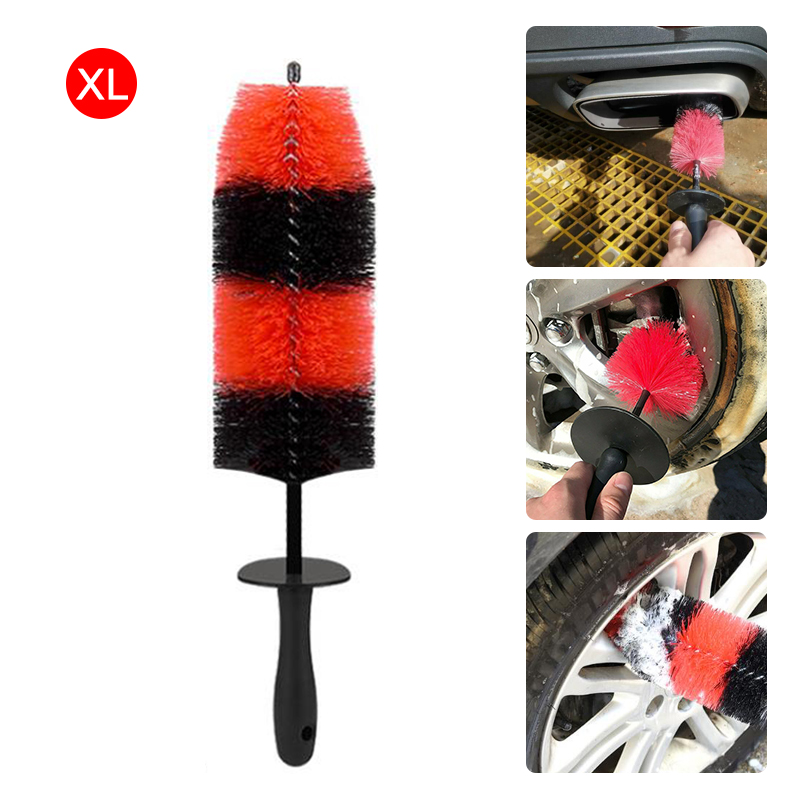 17"Car Wheel Brush Easy Reach Soft Bristle Master RIM Wheel Detailing