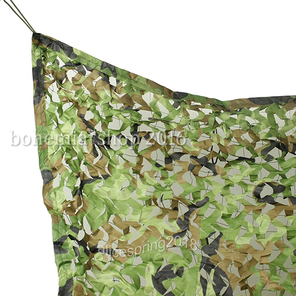 DHL Wasserdicht Tarnnetz Camouflage Sonnensegel Netz PVC Tragebeutel