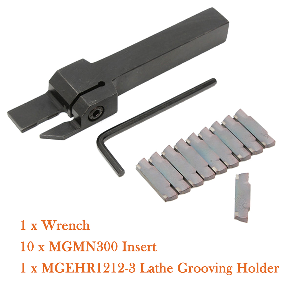 10pcs MGMN200-G MGEHR1616-2 16×100mm HOLDER CNC tool Grooving cut off 