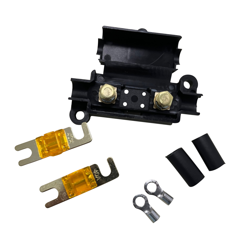 Midi Car Inline Fuse Holder 40 Amp Midi Fuses Terminals And Heat Shrink