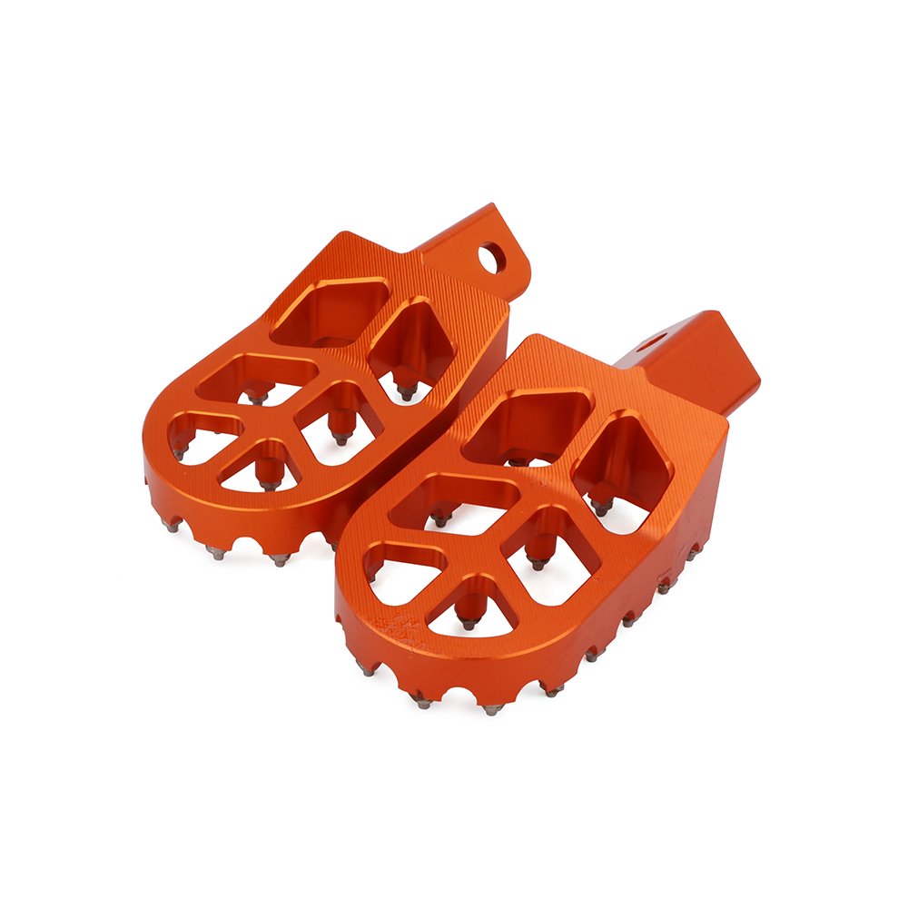 CNC Pit Bike Foot Pegs Rests Footpegs For 110cc 50cc Braaap Atomic