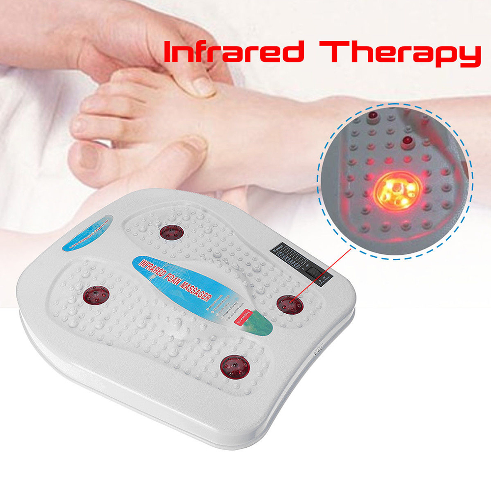 Electric Foot Massager Vibration Infrared Heat Spa Relieve Fatigue Machine Hot 793207375285 Ebay