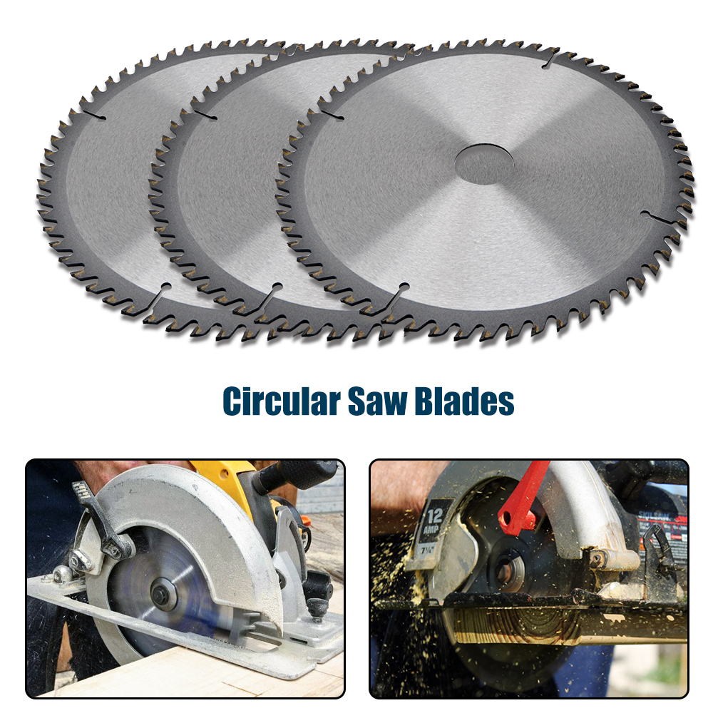 Circular Saw Blade 210×30mm Bore 60T 16mm Ring Chop fit for Dewalt