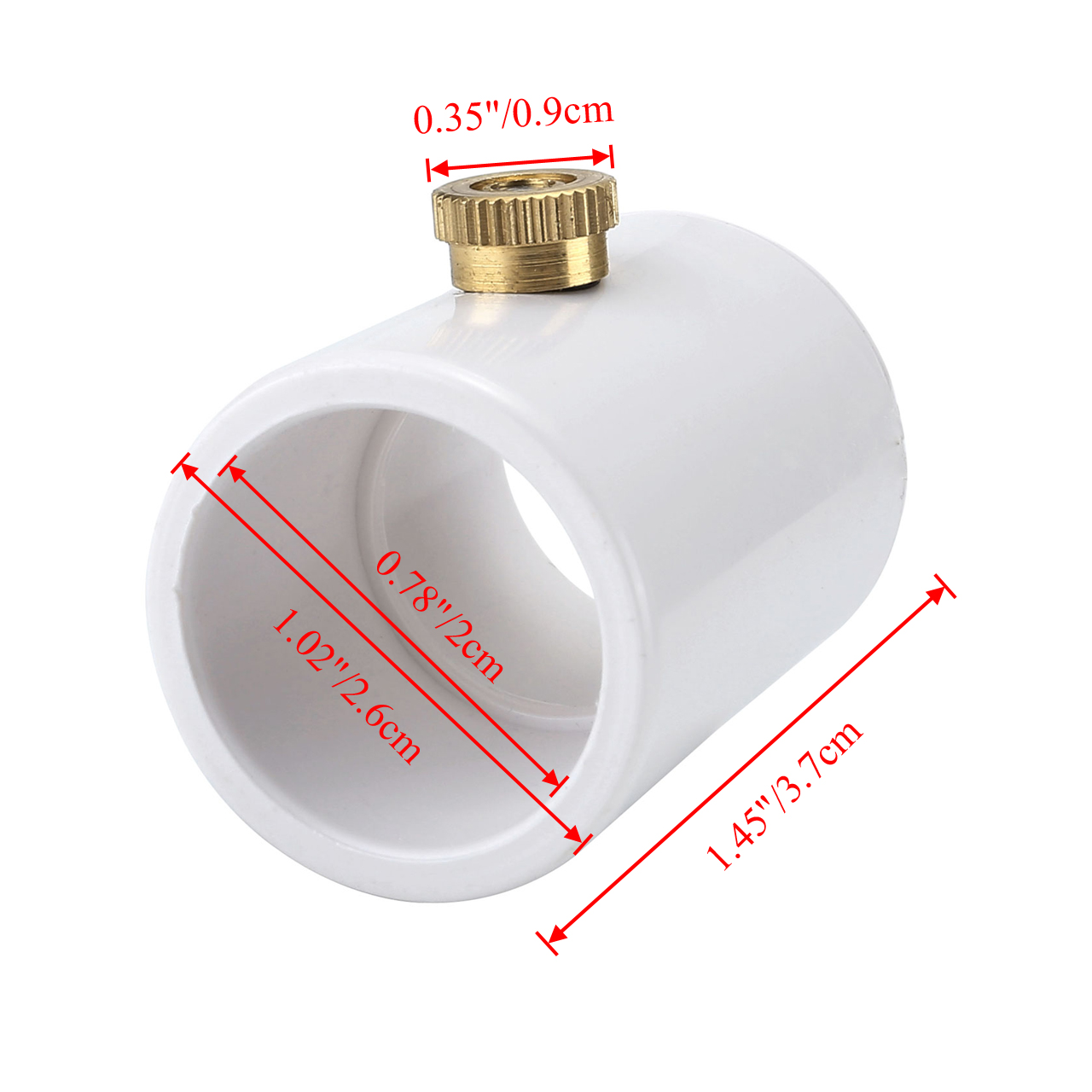 Summer Outdoor PVC Splitter With Mist Nozzle Patio Mister Cooling
