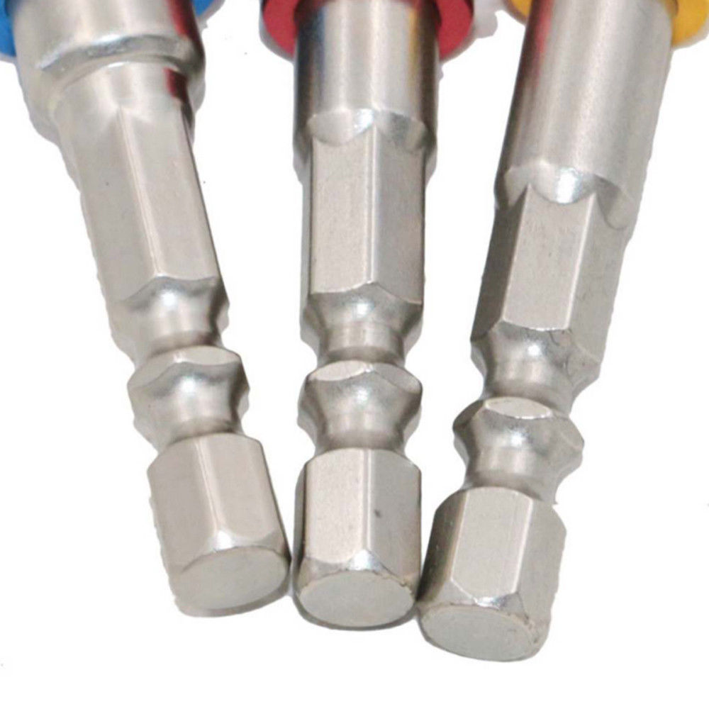 Stecknuss Adapter 1/4\" 3/8\" 1/2\" Bit Stecknusshalter fur Bohrmaschine 3 ...