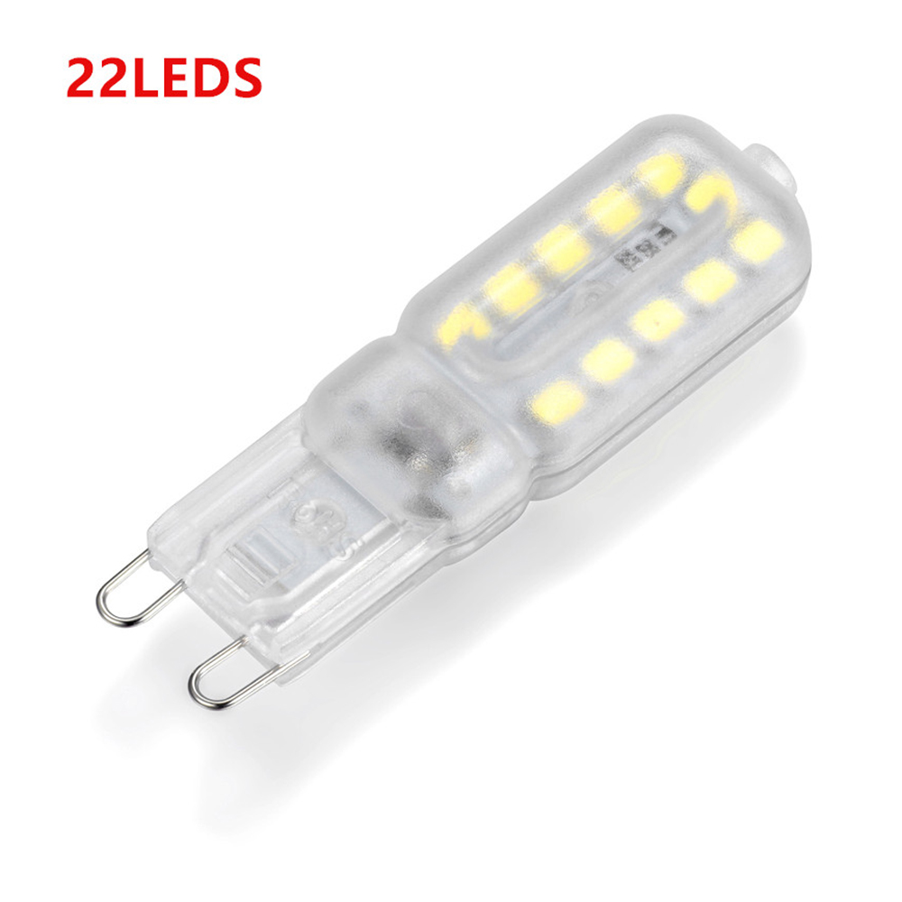 3/5/7W G9 LED Birne Bi-Pin-Äquivalent Ersetzen Sie die 20/40/60W