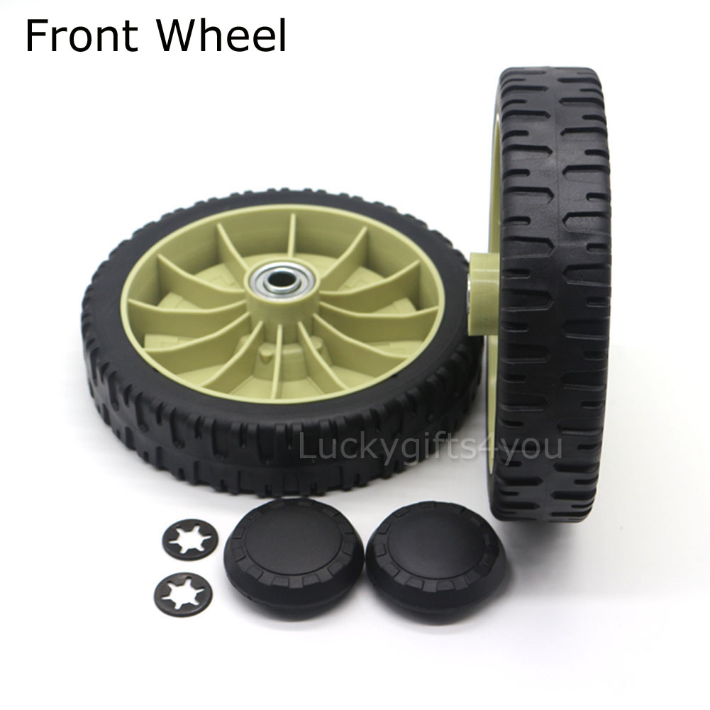 HONDA MOWER WHEELS SUIT 19 & 21 INCH LAWNMOWER WHEEL SET OF 4 + FREE