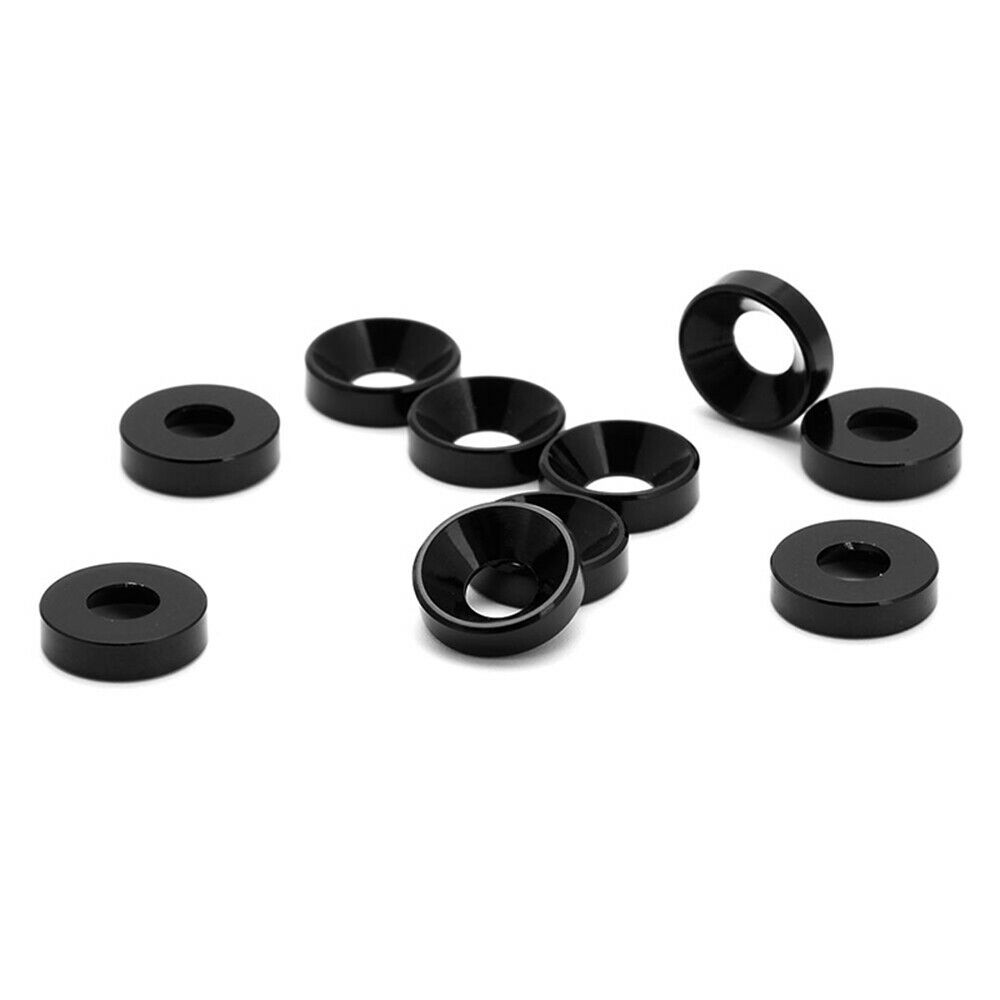 M3 M4 M5 Aluminum Alloy Countersunk Flat Head Gasket Washer Multicolor