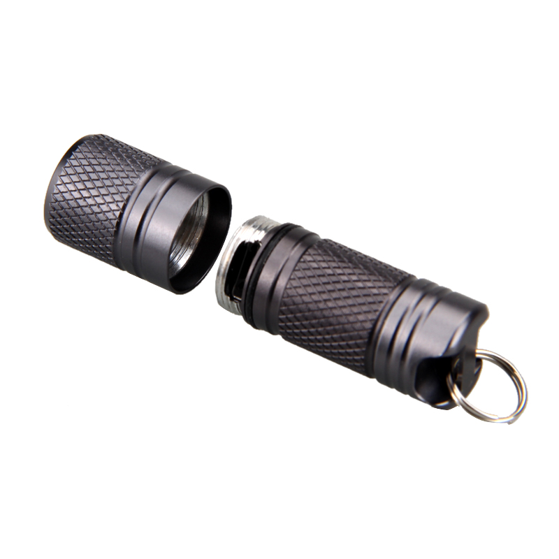 Hot USB Rechargeable LED Light Waterproof Flashlight Pocket Keychain