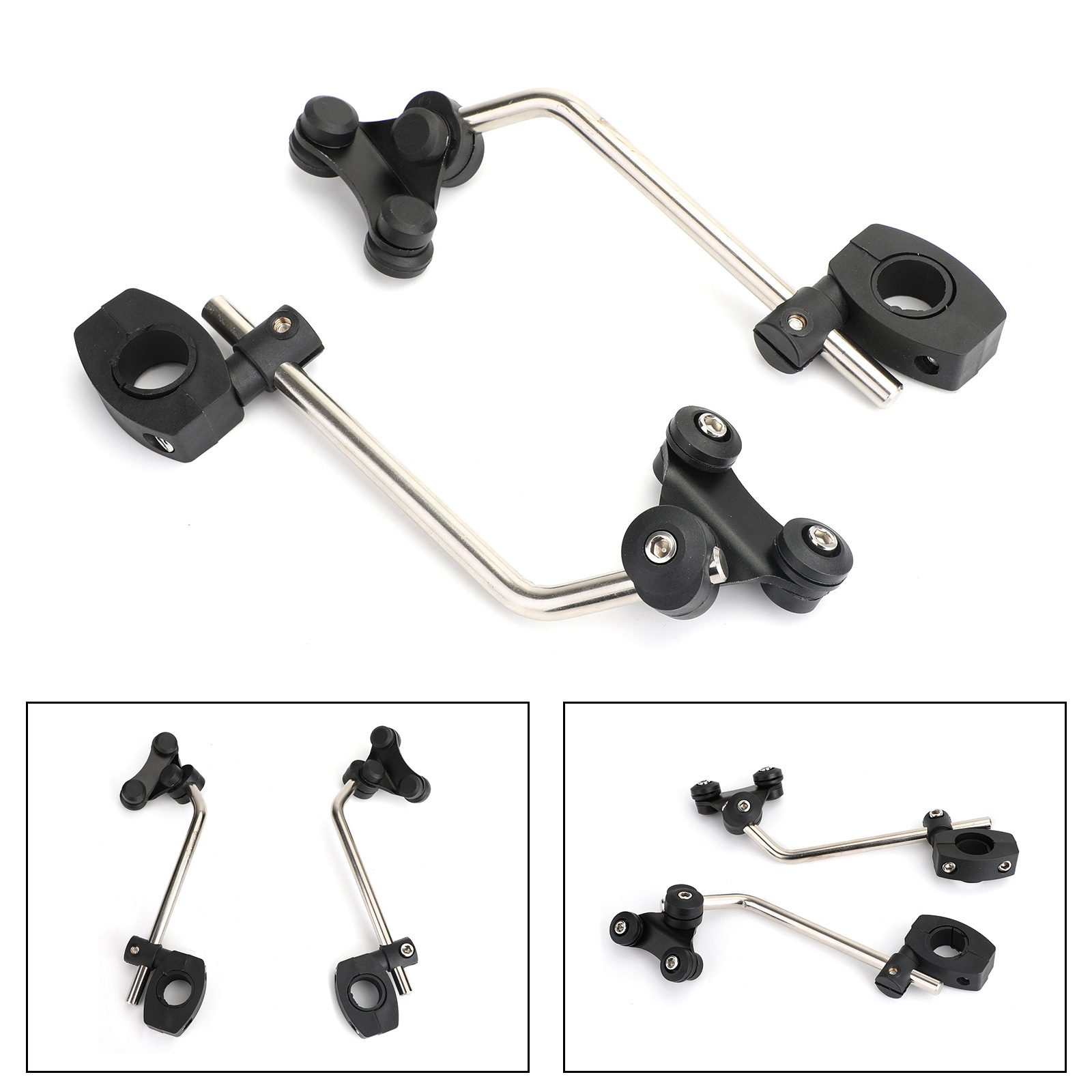 universal motorcycle windshield mounting brackets