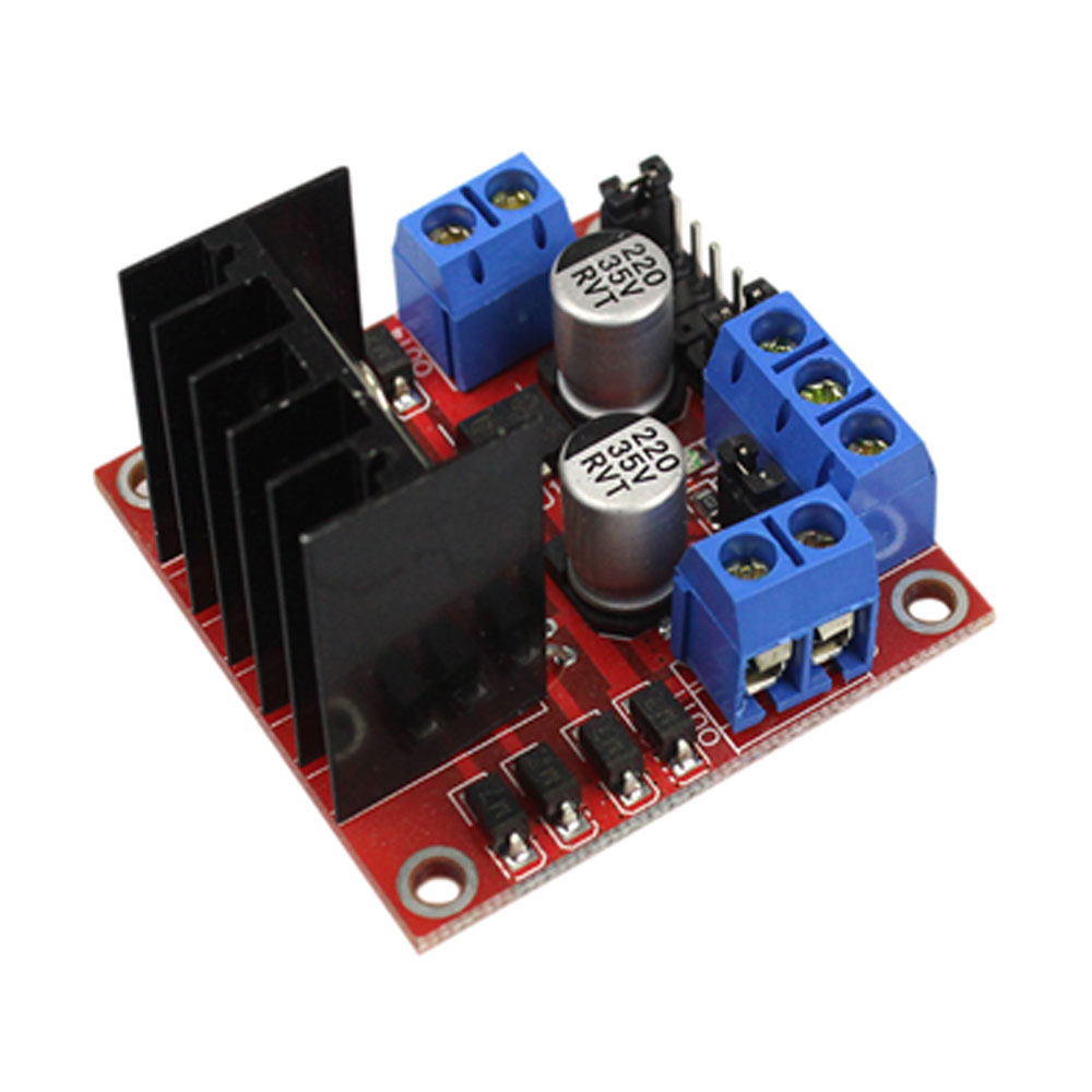 Dual H Bridge L298N PWM Stepper Motor Drive Controller Board Module ...