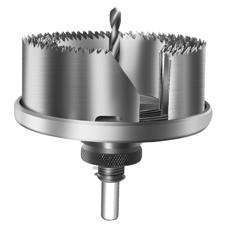 HOLE SAW CUTTERS SET Round/Circular Drill Cutting Saw 2663mm Steel 3