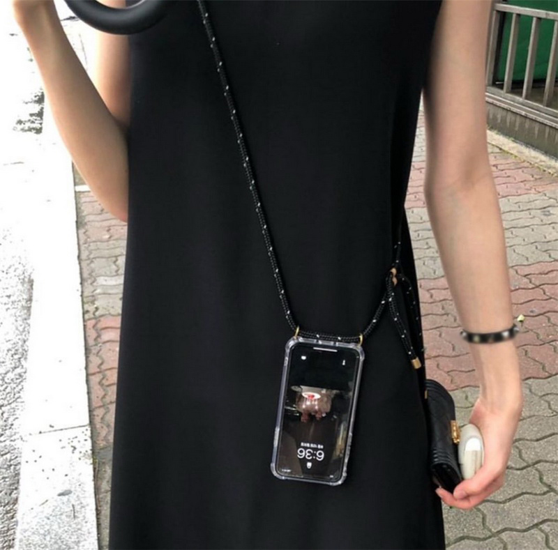 cross body iphone holder