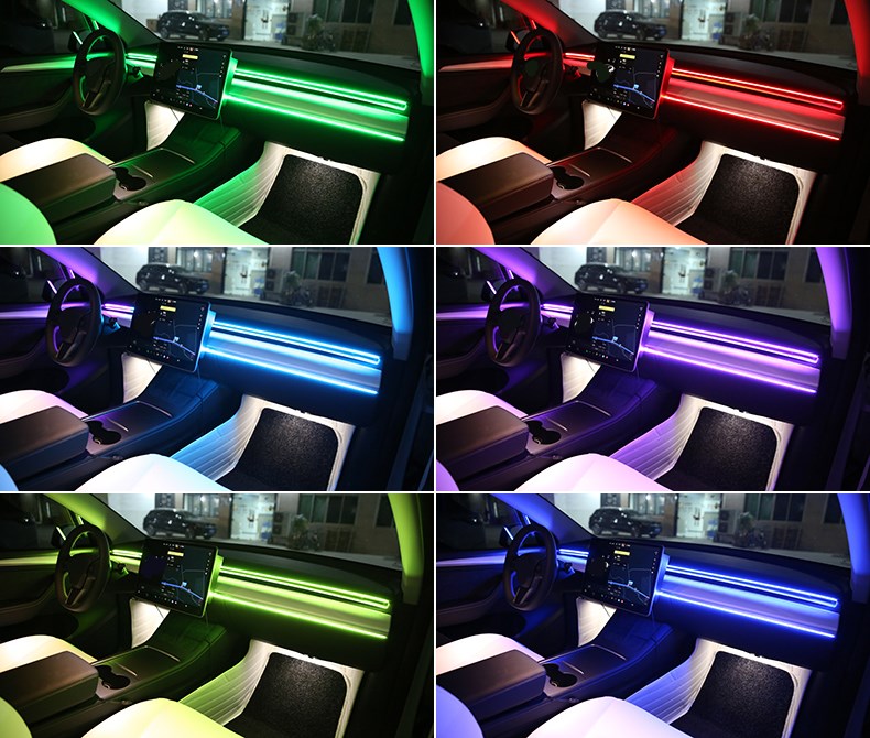 DIY RGB Full LED Rainbow Ambientebeleuchtung Bluetooth App For