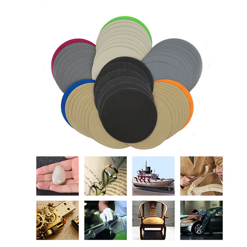 10 X 75mm 3" Sanding Discs 603000 Grit Orbital Sander Sandpaper Hook