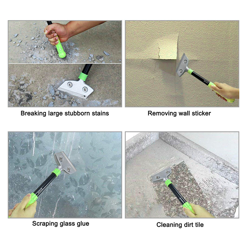 12" Razor Blade Scraper w/ 10 Blades Paint Wallpaper Removal Tool Paper Remover eBay
