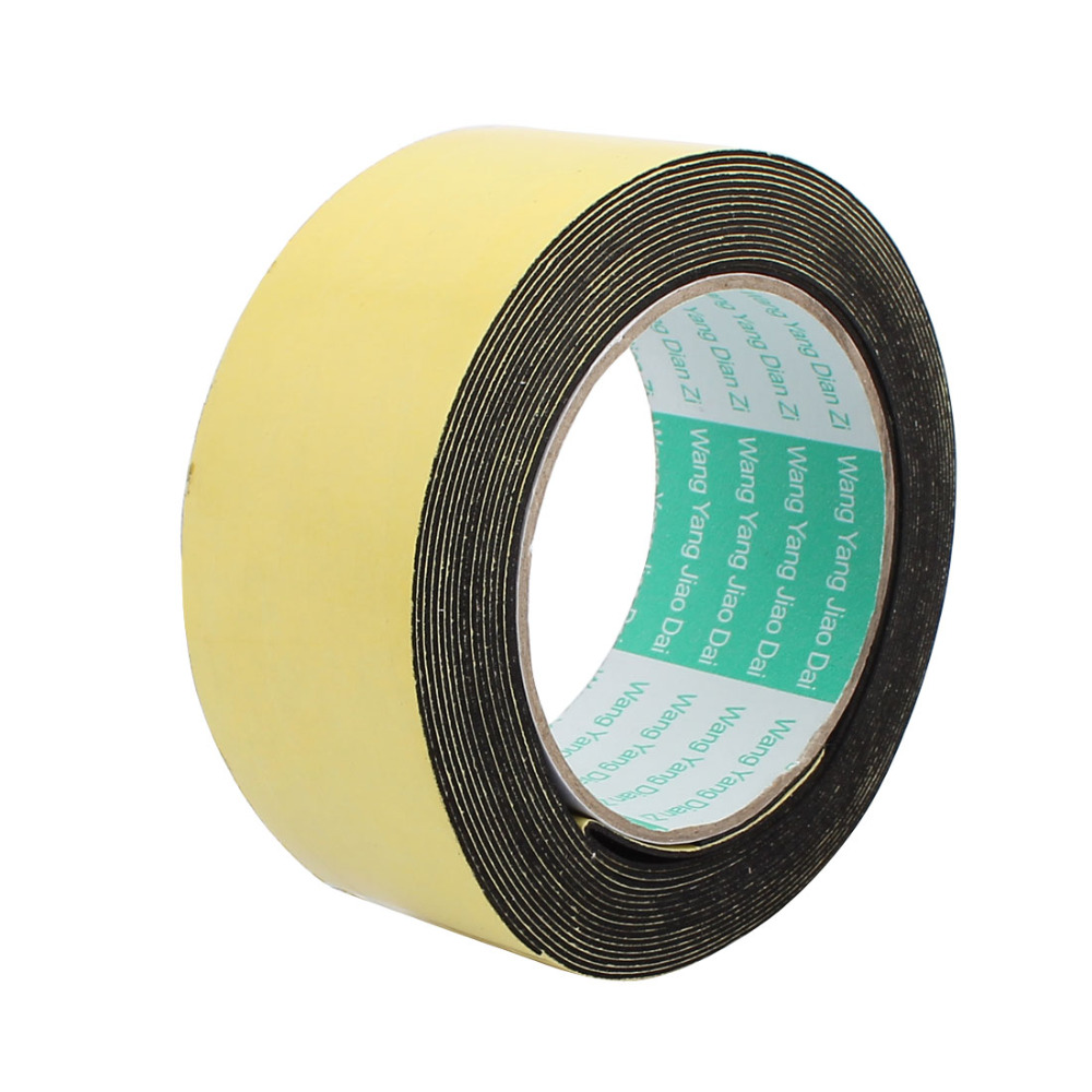 5M Self Adhesive Foam Sealing Tape Strip Sticky EVA Sponge Rubber 12mm