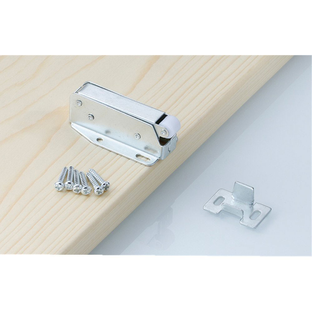 Quality Metal Loft Door Push Hatch Latch Touch Catch Lock Attic