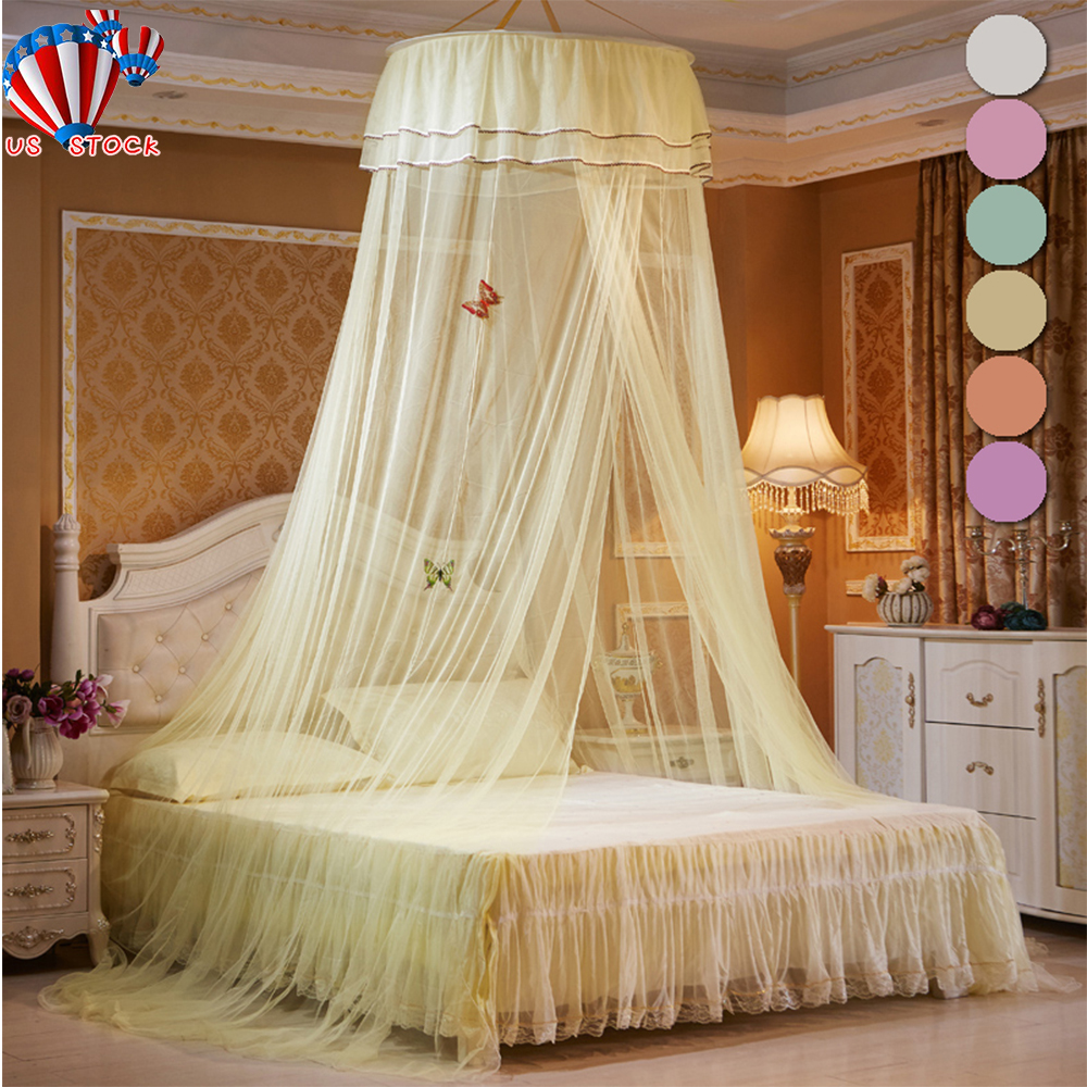 Bedding Dome Tent Lace Princess Bed Canopy Bedcover ...