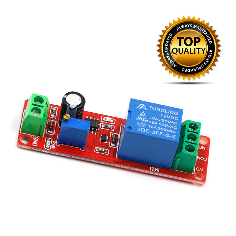 Dc 12v Delay Relay Shield Ne555 Timer Switch Module 0