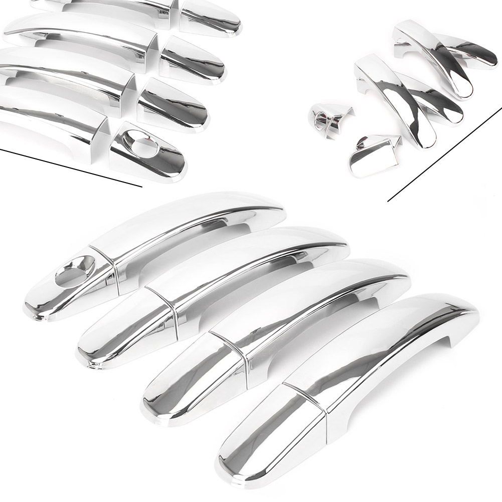 Fit For Ford Focus Mk2 05-11 Chrome Door Handle Cover Trim Catch Overlay Molding