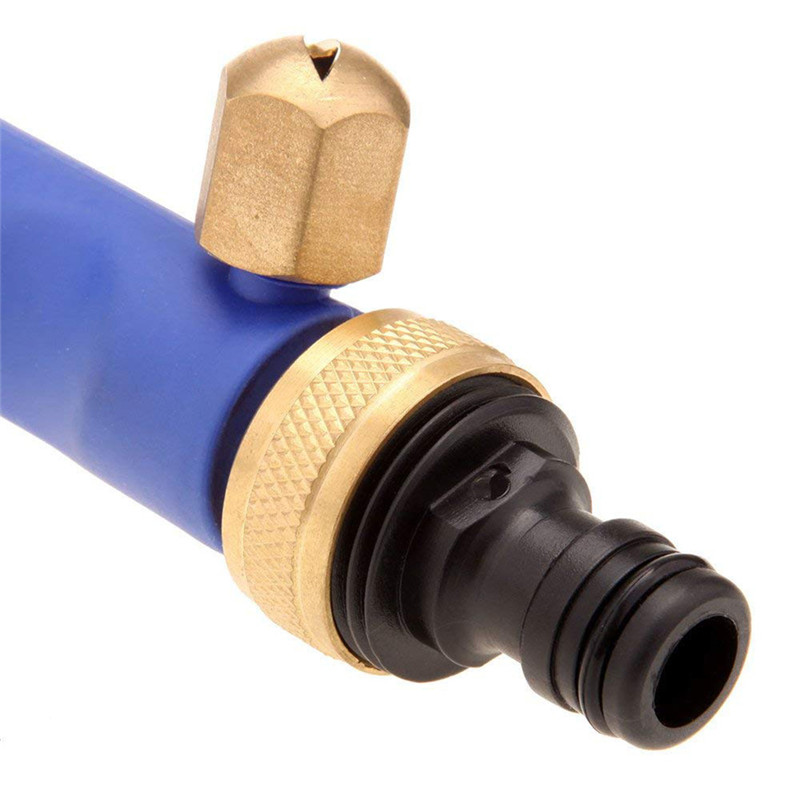 Hochdruck Wasserdüse Wasserlanze Gartenschlauch+2x Spraydüsen Reinigungsdüse Neu
