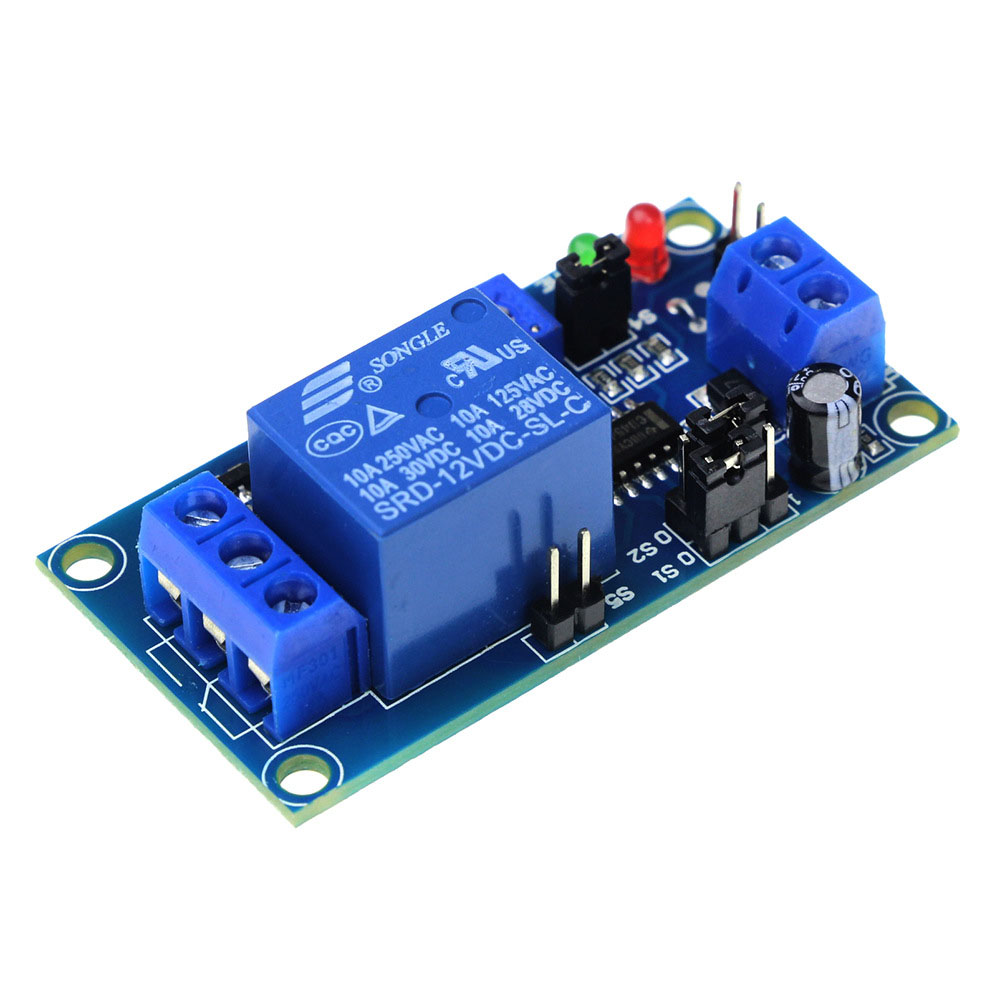 12v Delay Relay Normally Open Module Circuit Timer Timing