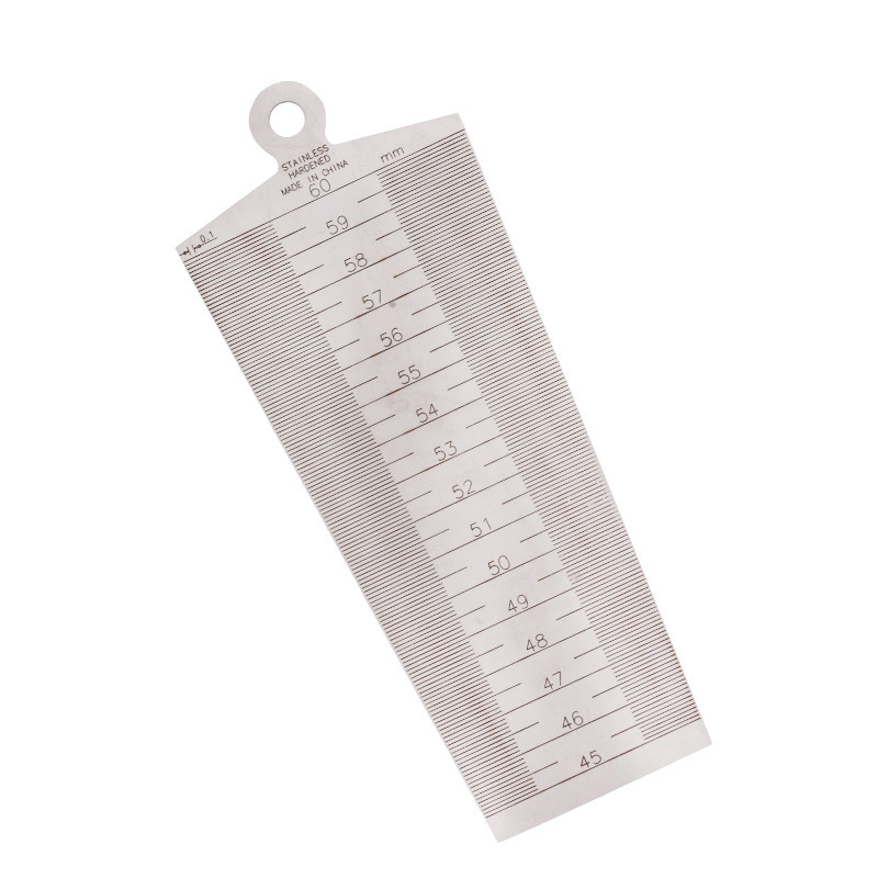 Steel Fire Door Gap Measure Taper Welding Bore Gauge, Wedge feeler