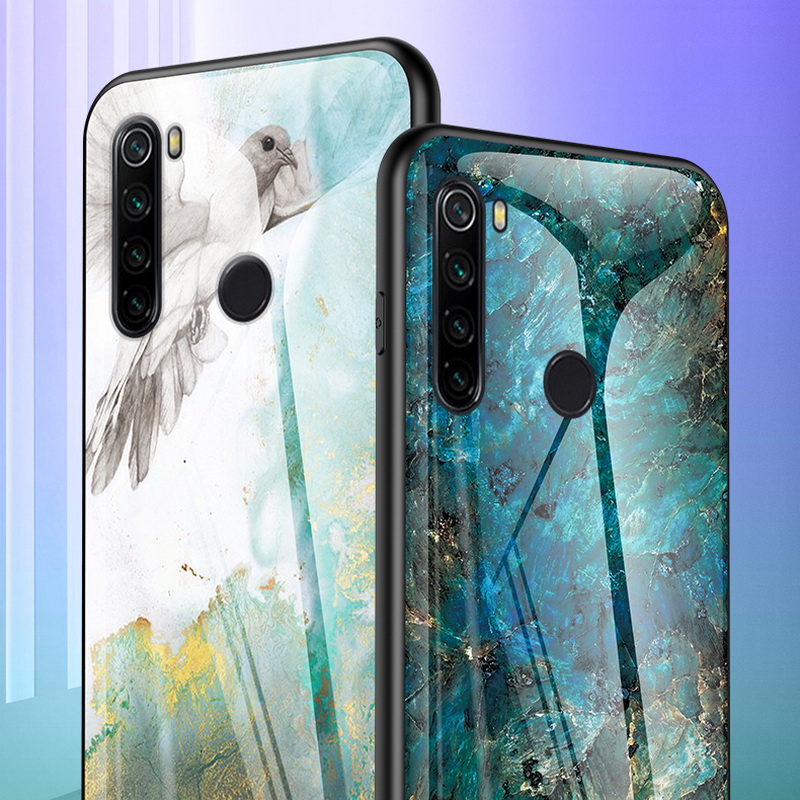 For Xiaomi Redmi Note 8 Pro Mi Note 10 A3 Lite Marble Back