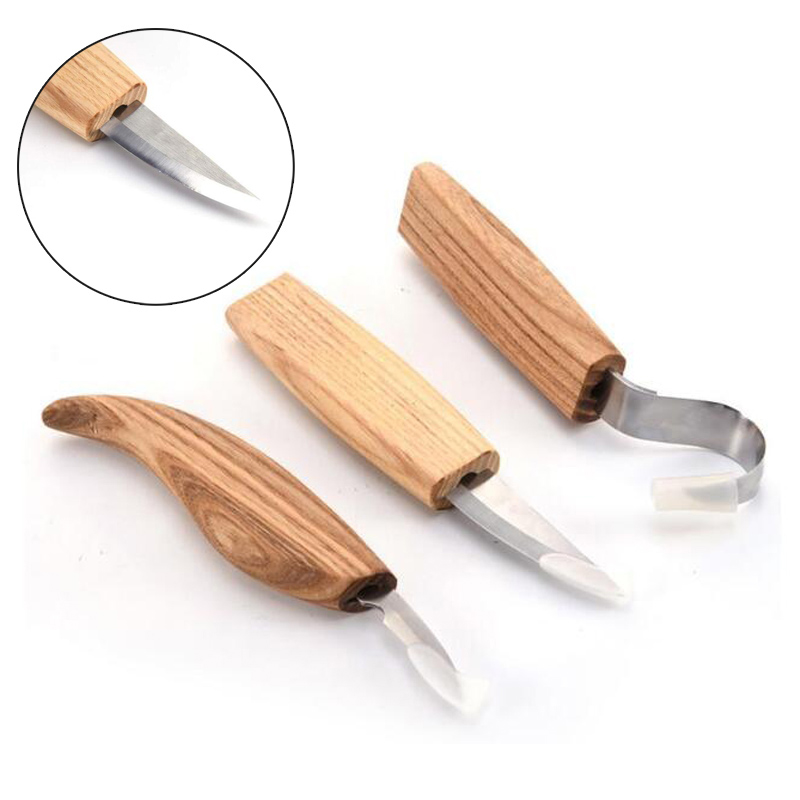 Carpenter Gifts 6PCS Wood Carving Knives Set for Beginner ...