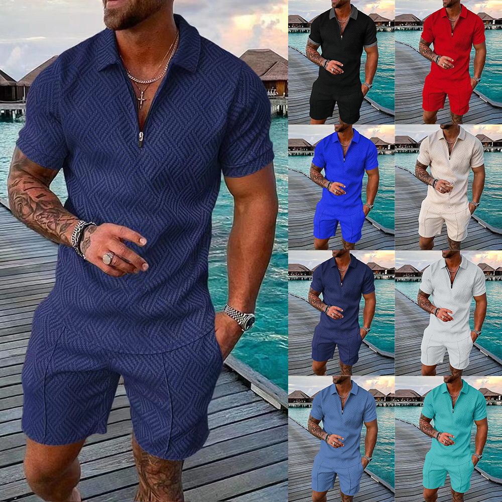 Hawaiian Style Mens Polo Shirt And Shorts Set Set Vintage Athletic Wear For  Summer Street Fashion Z230719 From Dafu03, $6.86