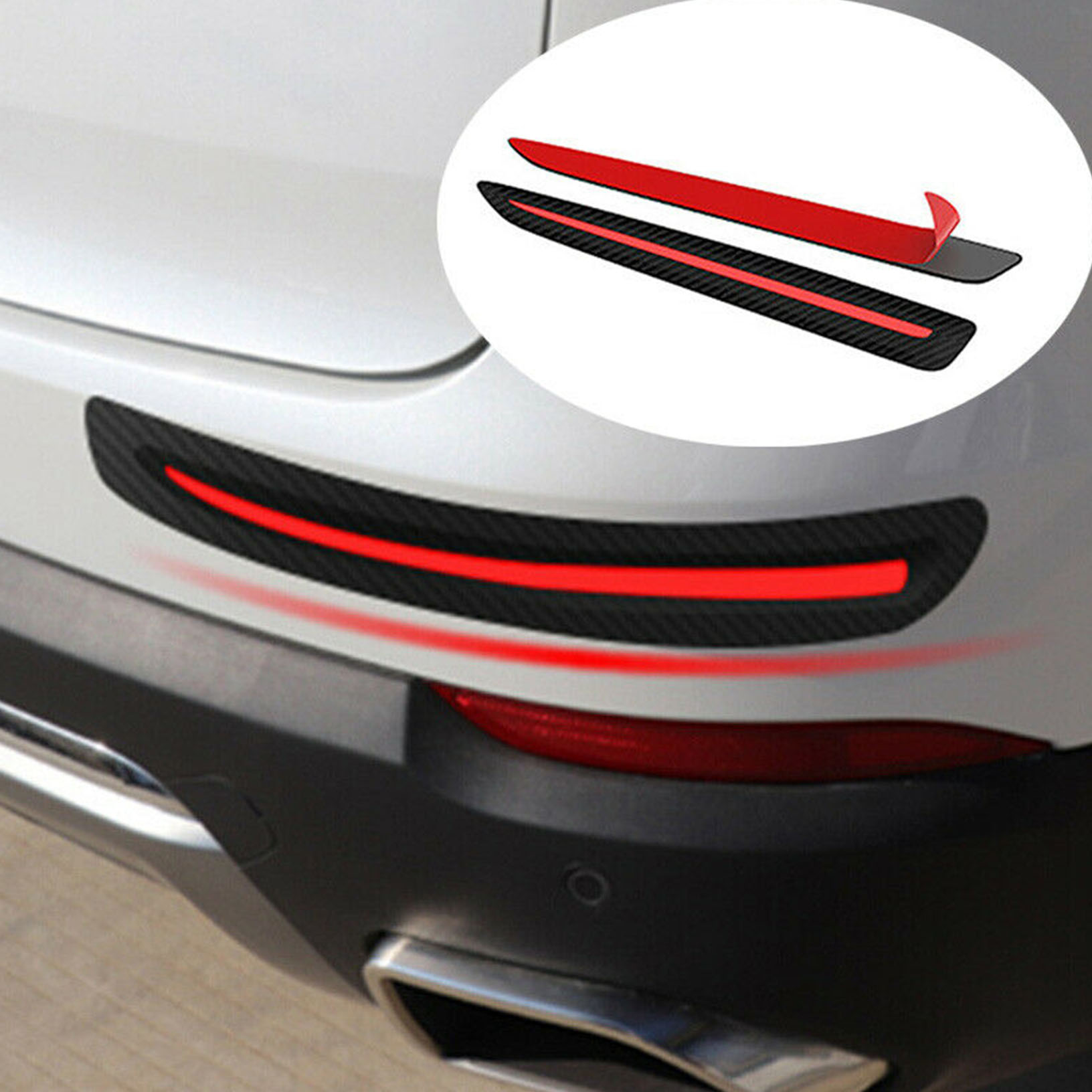 Car Bumper Corner Protector Guard Cover Anti Scratch