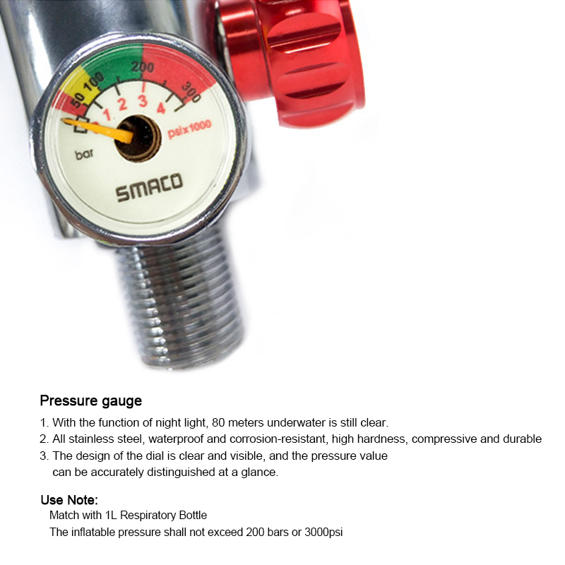 Diving Scuba S400 First Level Oxygen Cylinder Valve Pressure Reducing