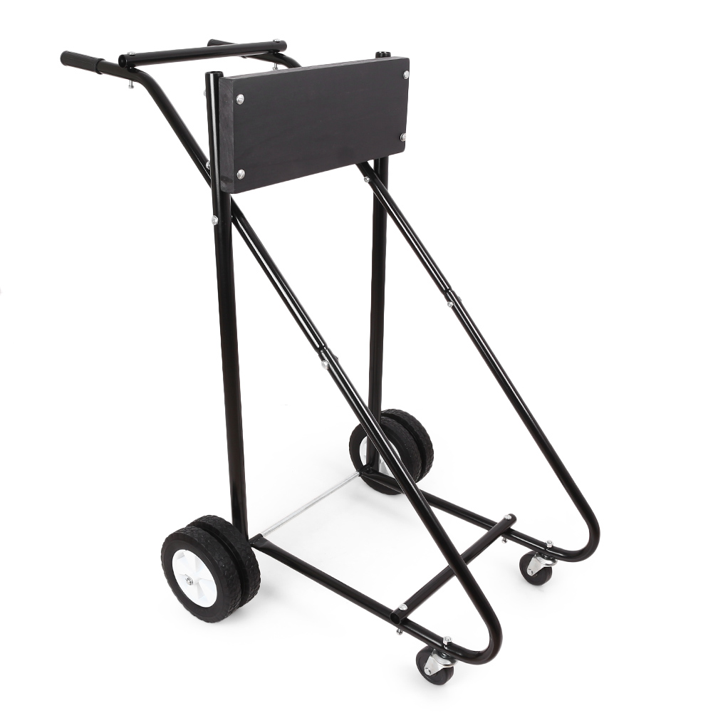 315 LBS Outboard Boat Motor Stand Carrier Cart Dolly Storage Pro Heavy ...