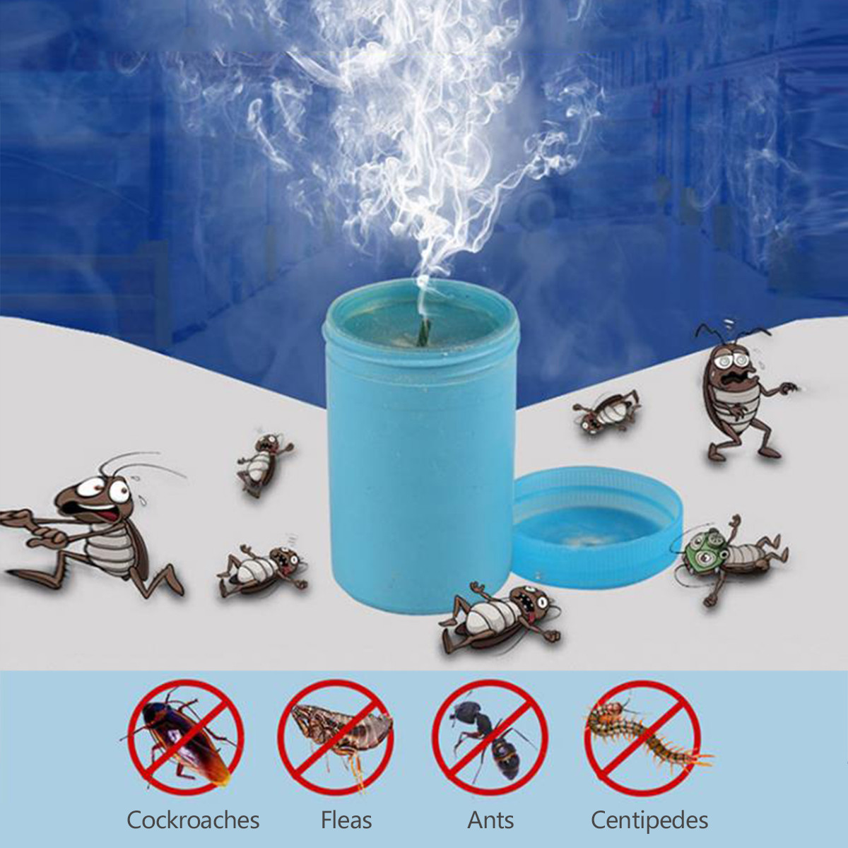 Smoke Insecticides Fast For Cockroach Bait Fly Bed Bugs Mosquito Killer