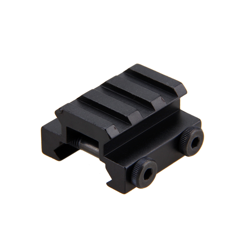 FLAT TOP 1/2 INCH HOLO SIGHT SCOPE RISER BLOCK MOUNT 3SLOT PICATINNY ...