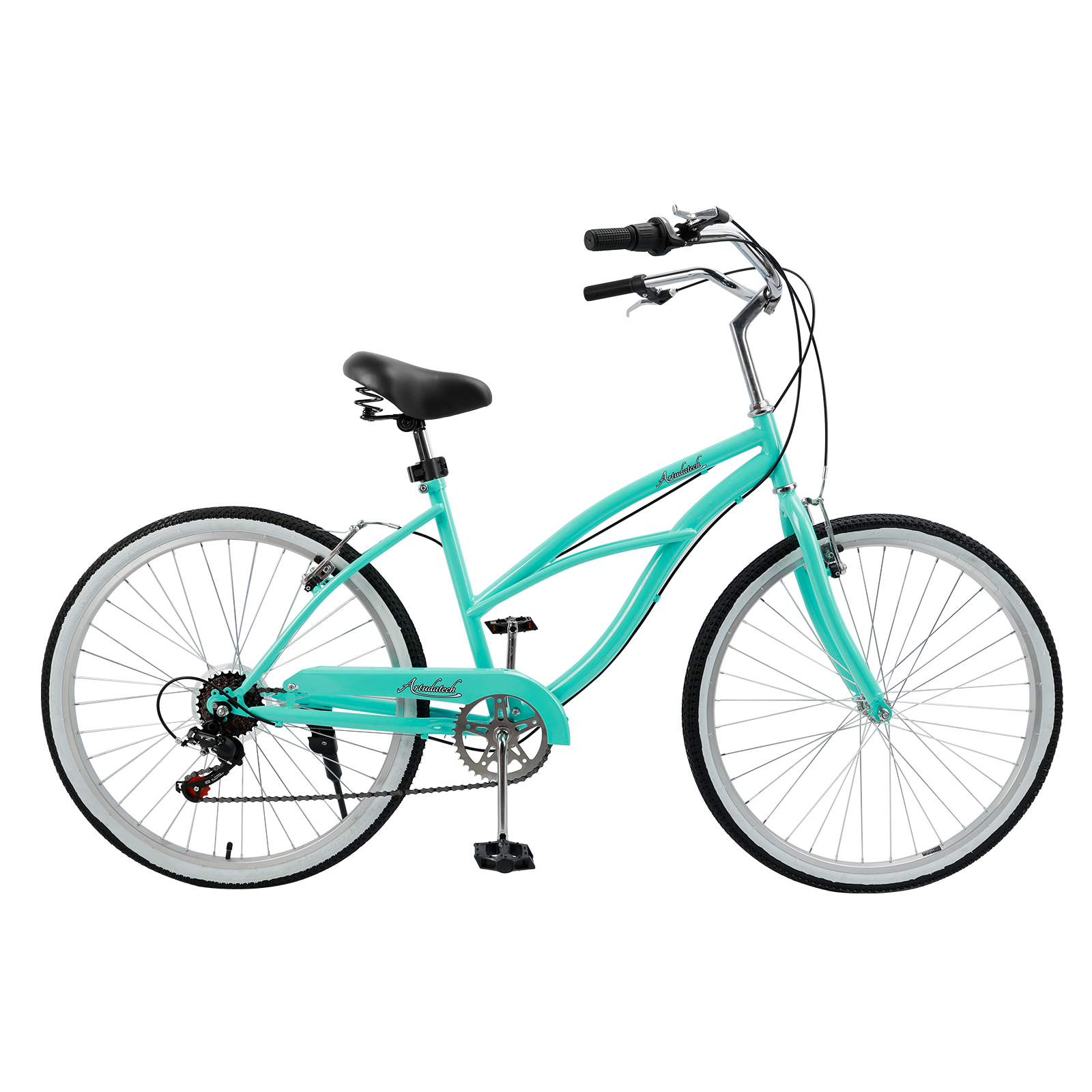 26 Inches 7 Speed Women's Bicycle Girl's Urban Lady Beach